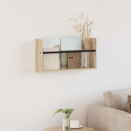 REGAŁ NA GAZETY Z PÓŁKĄ DĄB SONOMA 60X 12X 30CM