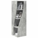 SZAFKA NAROŻNA BETONOWY SZARY 32X32X102CM