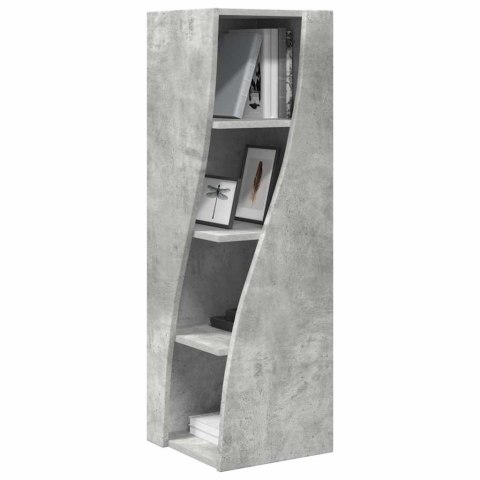 SZAFKA NAROŻNA BETONOWY SZARY 32X32X102CM