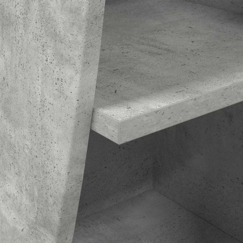 SZAFKA NAROŻNA BETONOWY SZARY 32X32X102CM