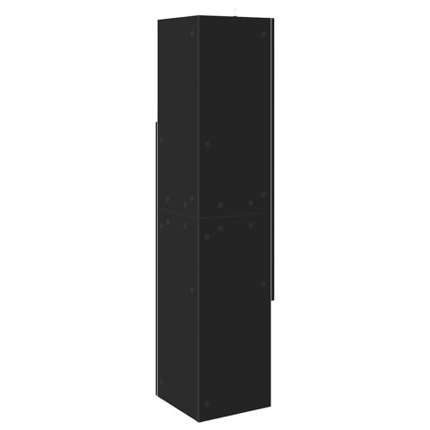 SZAFKA NAROŻNA CZARNY 32X32X140CM