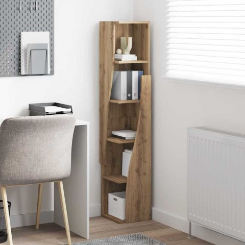 SZAFKA NAROŻNA DĄB RZEMIEŚLNICZY 27,5X27X140CM