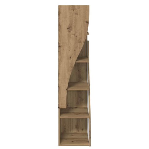 SZAFKA NAROŻNA DĄB RZEMIEŚLNICZY 32X32X140CM