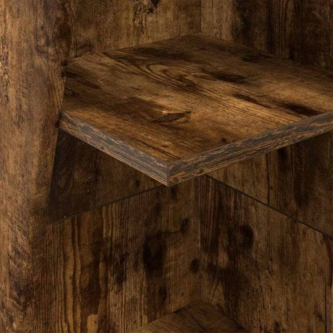 SZAFKA NAROŻNA DĄB WĘDZONY 27,5X27X140CM