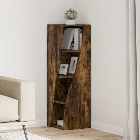 SZAFKA NAROŻNA DĄB WĘDZONY 32X32X102CM