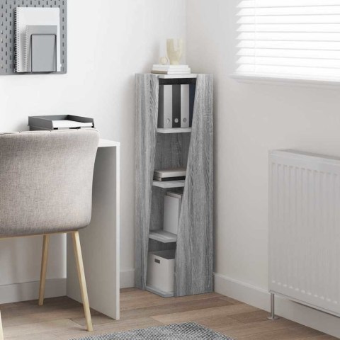 SZAFKA NAROŻNA SZARY SONOMA 27,5X27X102CM