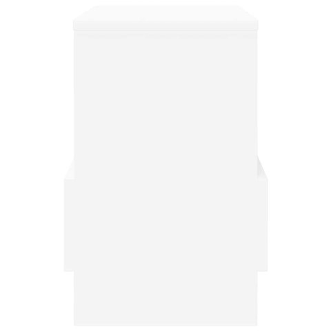 REGAŁ NA GAZETY 2 PCS BIAŁY 35X 30X 45CM