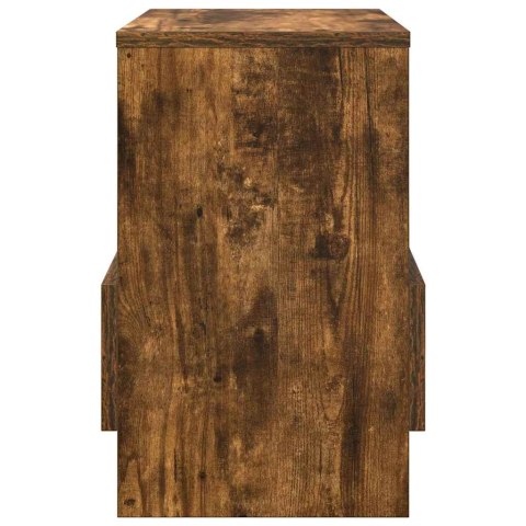 REGAŁ NA GAZETY 2 PCS DĄB WĘDZONY 35X 30X 45CM