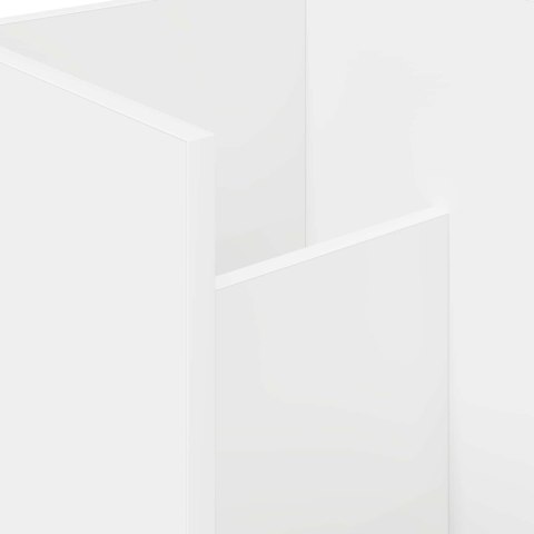 REGAŁ NA GAZETY BIAŁY 35X 35X 45CM