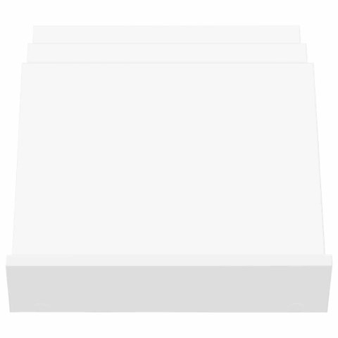 REGAŁ NA GAZETY BIAŁY 53X 40X 28.5CM