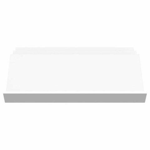 REGAŁ NA GAZETY BIAŁY 90X 53X 28,5CM