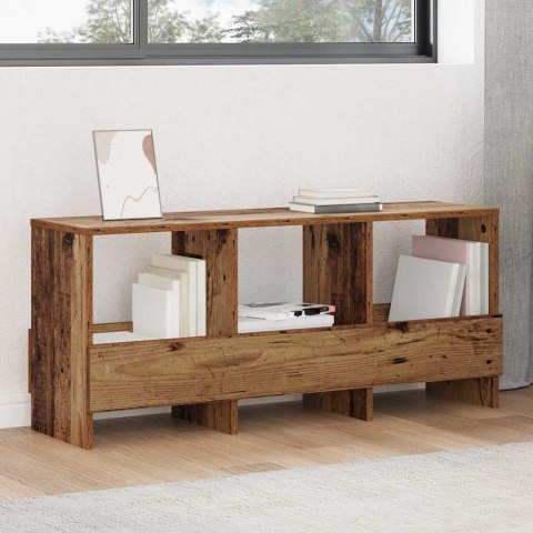 REGAŁ NA GAZETY STARE DREWNO 102X 30X 45CM