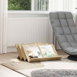 REGAŁ NA GAZETY Z PÓŁKĄ DĄB SONOMA 65X 53X 28,5CM