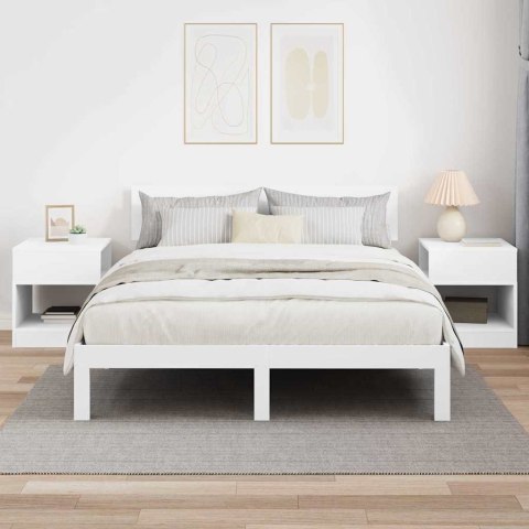 STOLIK KOŃCOWY 2 PCS BIAŁY 40,5X 40X 45CM