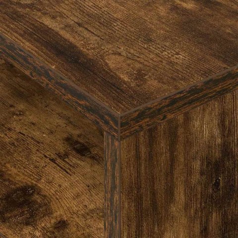 STOLIK KOŃCOWY 2 PCS DĄB WĘDZONY 40,5X 40X 45CM