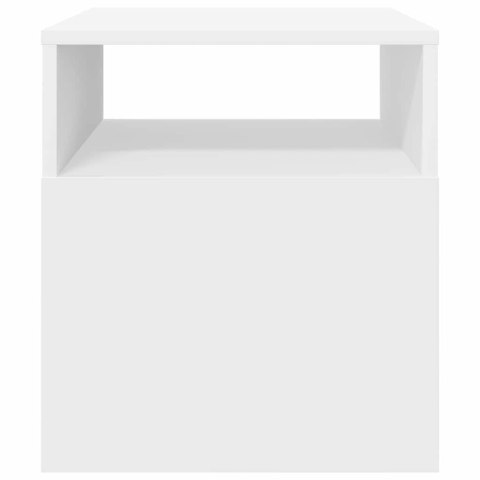 STOLIK KOŃCOWY BIAŁY 40,5X 40X 45CM