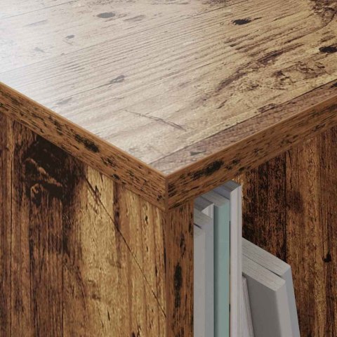 REGAŁ NA GAZETY 2 PCS STARE DREWNO 35X 30X 45CM