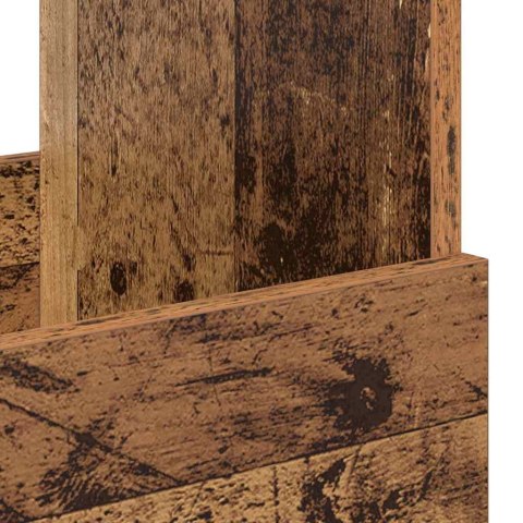 REGAŁ NA GAZETY 2 PCS STARE DREWNO 35X 30X 45CM