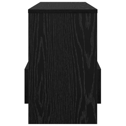 REGAŁ NA GAZETY CZARNY DĄB 68,5X 30X 45CM