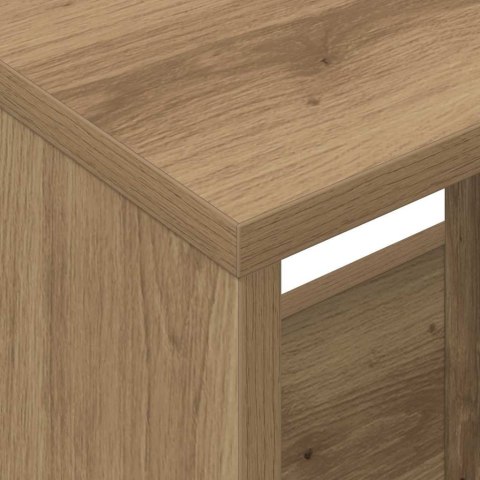 REGAŁ NA GAZETY DĄB RZEMIEŚLNICZY 35X 30X 45CM