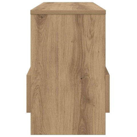 REGAŁ NA GAZETY DĄB RZEMIEŚLNICZY 68,5X 30X 45CM