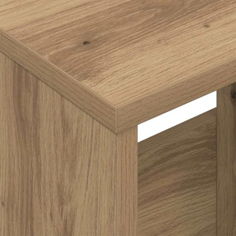 REGAŁ NA GAZETY DĄB RZEMIEŚLNICZY 68,5X 30X 45CM