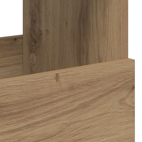 REGAŁ NA GAZETY DĄB RZEMIEŚLNICZY 68,5X 30X 45CM