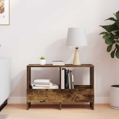 REGAŁ NA GAZETY DĄB WĘDZONY 68,5X 30X 45CM