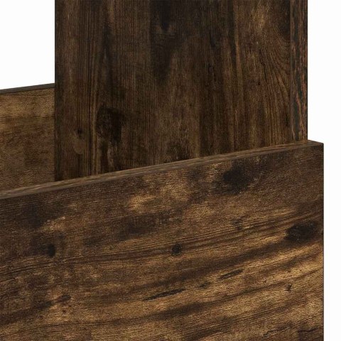 REGAŁ NA GAZETY DĄB WĘDZONY 68,5X 30X 45CM