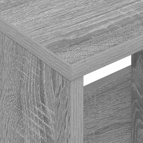 REGAŁ NA GAZETY SZARY SONOMA 68,5X 30X 45CM