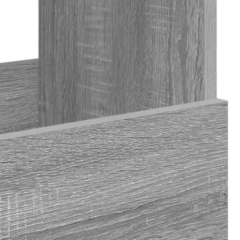 REGAŁ NA GAZETY SZARY SONOMA 68,5X 30X 45CM