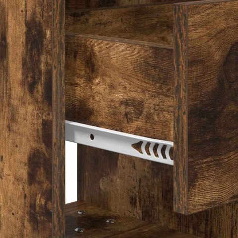 STOLIK NOCNY 2 PCS DĄB WĘDZONY 40,5X 40X 48CM