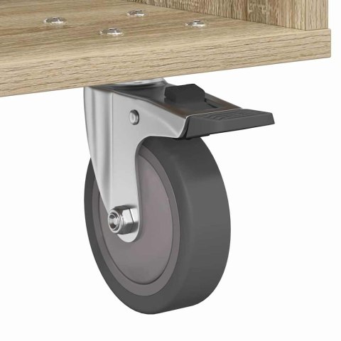 STOLIK NOCNY DĄB SONOMA 40,5X 40X 48CM