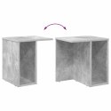 STOLIK KOŃCOWY 2 PCS BETONOWY SZARY 37X 32X 40CM