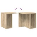 STOLIK KOŃCOWY 2 PCS DĄB SONOMA 37X 32X 40CM