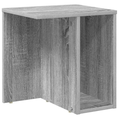 STOLIK KOŃCOWY 2 PCS SZARY SONOMA 37X 32X 40CM
