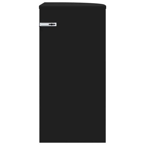 STOLIK KOŃCOWY CZARNY 29,6X 29,6X 60CM