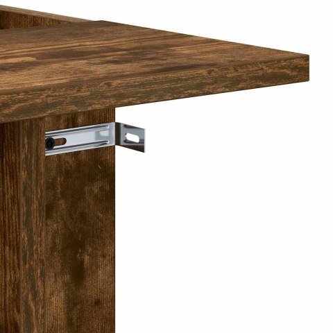 STOLIK KOŃCOWY DĄB WĘDZONY 35X 40X 55CM