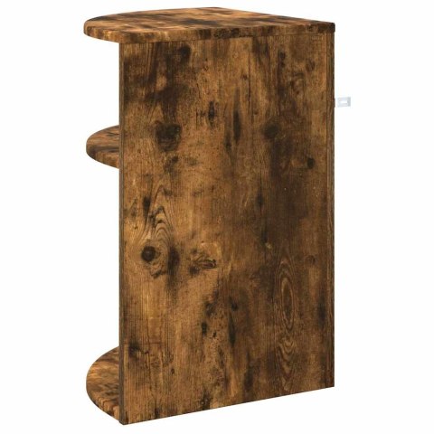 STOLIK KOŃCOWY DĄB WĘDZONY 39,7X 39,7X 60CM