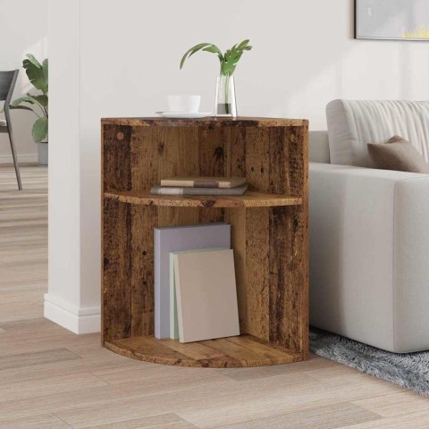 STOLIK KOŃCOWY STARE DREWNO 39,7X 39,7X 60CM