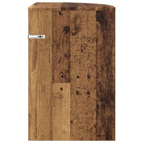 STOLIK KOŃCOWY STARE DREWNO 39,7X 39,7X 60CM