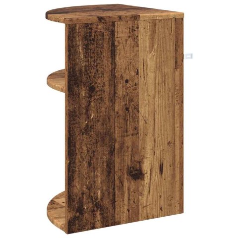 STOLIK KOŃCOWY STARE DREWNO 39,7X 39,7X 60CM