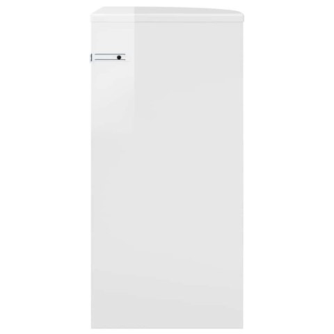 STOLIK KOŃCOWY POŁYSK BIAŁY 29,6X 29,6X 60CM