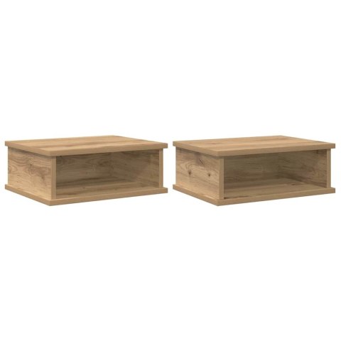 STOLIK NOCNY 2 PCS DĄB RZEMIEŚLNICZY 40X 31X 15CM