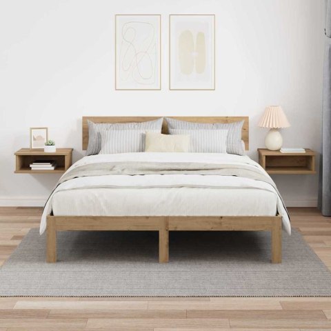 STOLIK NOCNY 2 PCS DĄB RZEMIEŚLNICZY 40X 31X 15CM