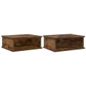 STOLIK NOCNY 2 PCS DĄB WĘDZONY 40X 31X 15CM