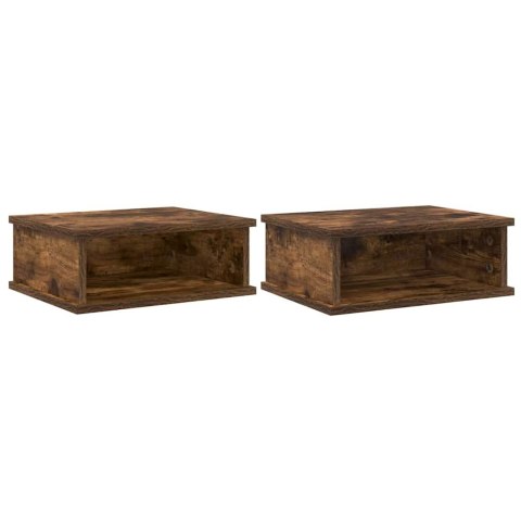 STOLIK NOCNY 2 PCS DĄB WĘDZONY 40X 31X 15CM