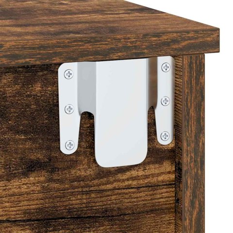 STOLIK NOCNY 2 PCS DĄB WĘDZONY 40X 31X 15CM