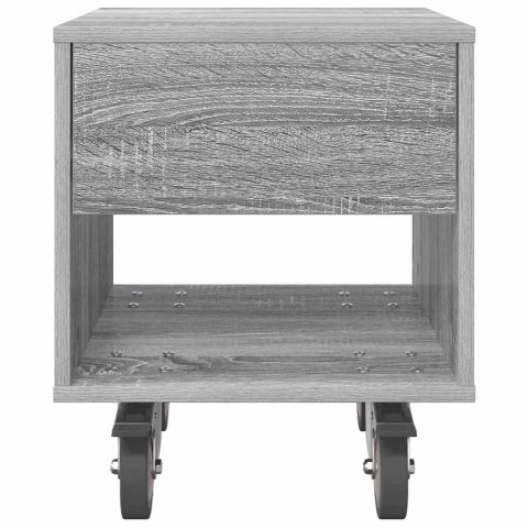 STOLIK NOCNY 2 PCS SZARY SONOMA 40,5X 40X 48CM