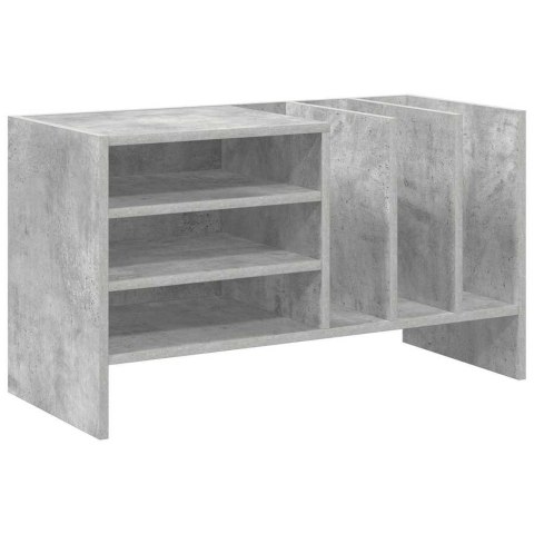 SZAFKA NA PŁYTY WINYLOWE BETONOWY SZARY 78,5X 35X 45CM